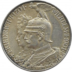 Germany, Prussia, Wilhelm II, 5 marks 1901 A, Berlin, beautiful!