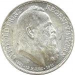 Niemcy, Bawaria, Luitpold 3 marki 1911 D, Monachium, Piękne!