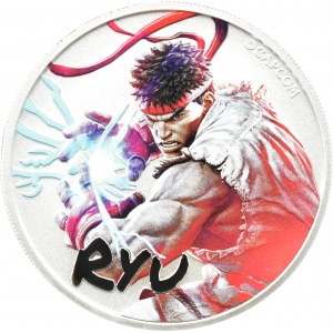 Tuvalu, dolar 2022, Ryu - wersja koloryzowana, Perth, UNC