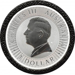 Australia, Karol III, 1 dolar 2024 P, Kangur, Perth, UNC