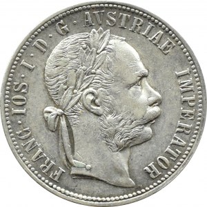 Rakúsko-Uhorsko, František Jozef I., 1 florén 1883, Viedeň