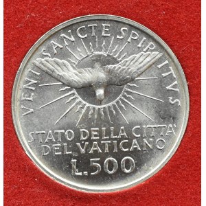 Watykan, Sede Vacante, 500 lirów 1963 R, Rzym