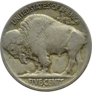 USA, Buffalo, 5 centov 1914 S, San Francisco