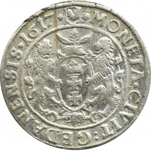 Žigmund III Vasa, ort 1617 PRVS:*, Gdansk