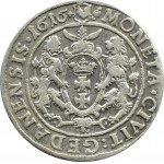 Sigismund III Vasa, ort 1616 PRVS:, Gdansk, bust with wide orifice
