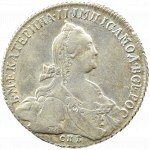 Rosja, Katarzyna II, rubel 1774 СПБ ТИ ФЛ, Petersburg