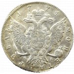 Rosja, Katarzyna II, rubel 1774 СПБ ТИ ФЛ, Petersburg