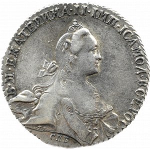 Russia, Catherine II, ruble 1769 СПБ TI CA, St. Petersburg