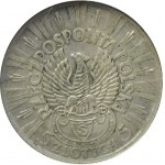 II RP, Jozef Pilsudski, 5 zloty 1934 rifleman, Warsaw, GCN XF40