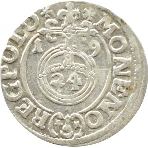 Zygmunt III Waza, półtorak 1619, herb Sas, Bydgoszcz