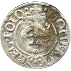 Zygmunt III Waza, półtorak 1619, herb Sas, Bydgoszcz