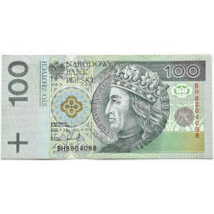 III RP, Ladislaus Jagiello, 100 gold 1994, BH series, RADAR