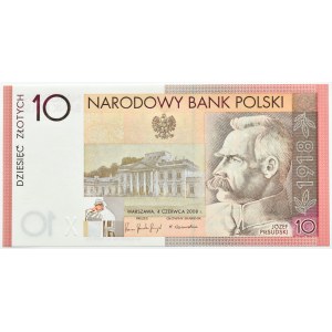 III RP, Józef Piłsudski, 10 złotych 2008, Warszawa, UNC
