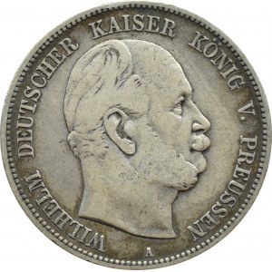 Niemcy, Prusy, Wilhelm I, 5 marek 1874 A, Berlin
