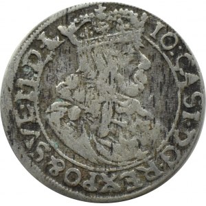 Jan II Kazimierz, szóstak 1663 AT, Kraków, NIENOTOWANY