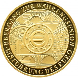 Niemcy, 200 euro 2002 A, Berlin, Wprowadzenie waluty Euro, UNC