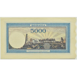 Rumunia, 5000 lei 1943, seria G/I, Bukareszt