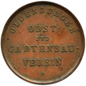 Niemcy, Oldenburg, ks. Piotr, medal Stowarzyszenia Sadowników i Ogrodników