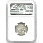Aleksander I Jagiellończyk, półgrosz litewski, Wilno, NGC AU53