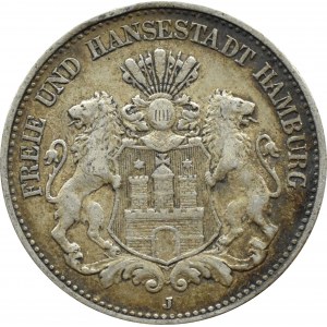 Niemcy, Hamburg, 2 marki 1903 J, Hamburg