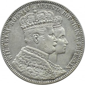 Niemcy, Prusy, Wilhelm i Augusta, talar koronacyjny 1861 A, Berlin