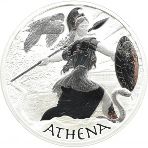 Tuvalu, 1 dolar 2022 P, Atena, Perth, UNC