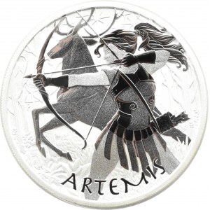 Tuvalu, 1 dolar 2023 P, Artemis, Perth, UNC