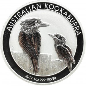 Australia, 1 dolar 2017 P, Kookaburra, Perth, UNC