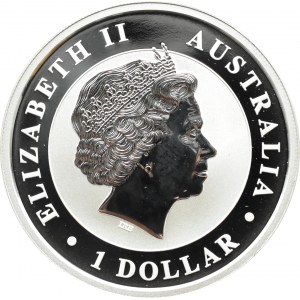 Australia, 1 dolar 2017 P, Kookaburra, Perth, UNC
