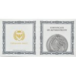 Germania, 5 marek 2020, Fafnir, uncja srebra, UNC
