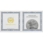Germania, 5 marek 2022, Fernir, uncja srebra, UNC
