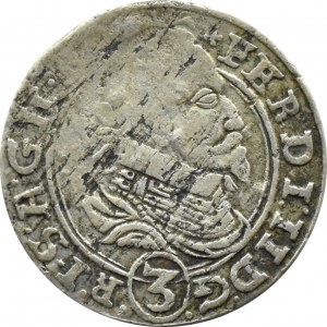 Austria, Ferdynand II, 3 krajcary 1629, Ołomuniec