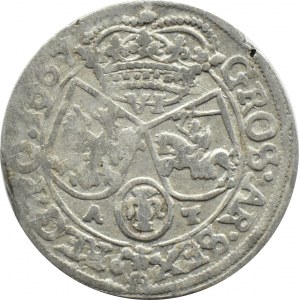 Jan II Kazimierz, szóstak 1667 AT, Bydgoszcz