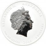 Australia, Lunar II, 8 dolarów 2016 P, Rok Małpy, Perth, UNC