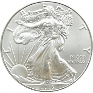 USA, Liberty (Orzeł), 1 dolar 2016, Filadelfia, UNC