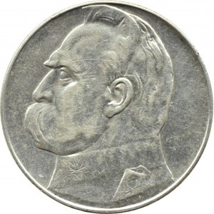 II RP, Józef Piłsudski, 10 złotych 1939, Warszawa