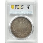 Niemcy, Saksonia, Johann i Amelia, dwutalar 1872 B, Hannover, PCGS MS64