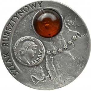 III RP, 20 złotych 2001, Szlak Bursztynowy, Warszawa, UNC