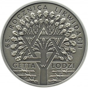 III RP, 20 złotych 2009, Likwidacja Getta, Warszawa, UNC