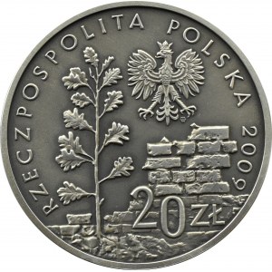 III RP, 20 złotych 2009, Likwidacja Getta, Warszawa, UNC