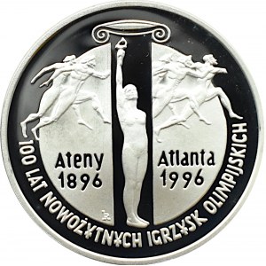 III RP, 10 złotych 1995, Igrzyska Olimpijskie Atlanta, Warszawa, UNC