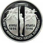 III RP, 10 złotych 1995, Igrzyska Olimpijskie Atlanta, Warszawa, UNC
