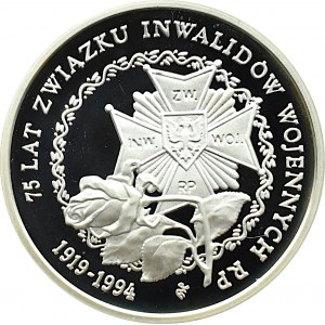 III RP, 200000 złotych 1994, Związek Inwalidów, Warszawa, UNC