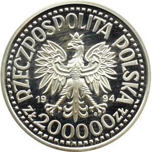 III RP, 200000 złotych 1994, Monte Cassino 1944, Warszawa, UNC
