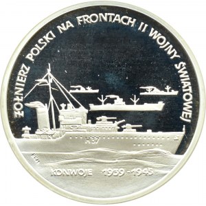 III RP, 200000 złotych 1992, Konwoje 1939-1945, Warszawa, UNC