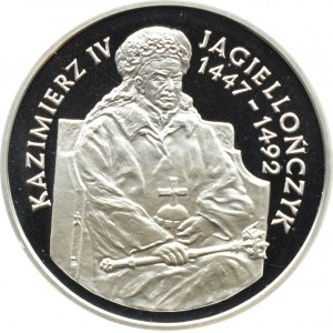 III RP, 200000 złotych 1993, Kazimierz Jagiellończyk - półpostać, Warszawa, UNC