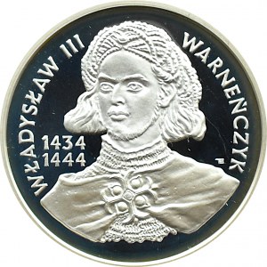 III RP, 200000 złotych 1992, Władysław Warneńczyk - popiersie, Warszawa, UNC