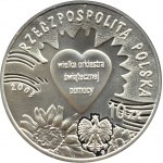 III RP, 10 złotych 2003, 10 lat WOŚP-u, Warszawa, UNC