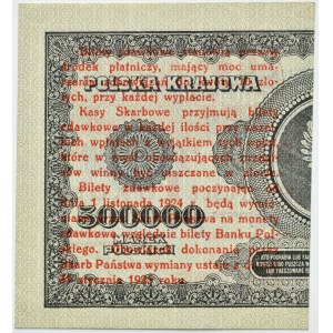II RP, bilet zdawkowy 1 grosz 1924, prawa połówka, seria AX