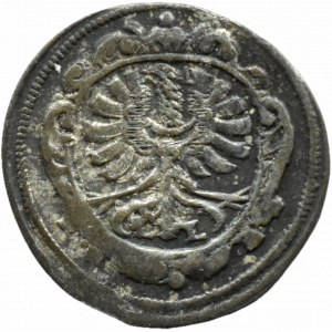 Śląsk, Ks. Oleśnickie, Fryderyk Ulryk I, greszel (3 fenigi), 1696 LL, Oleśnica